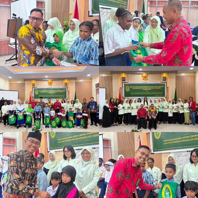 Investasi Masa Depan, DYK Wamena Bantu Pendidikan Putera-Puteri Warga Peradilan