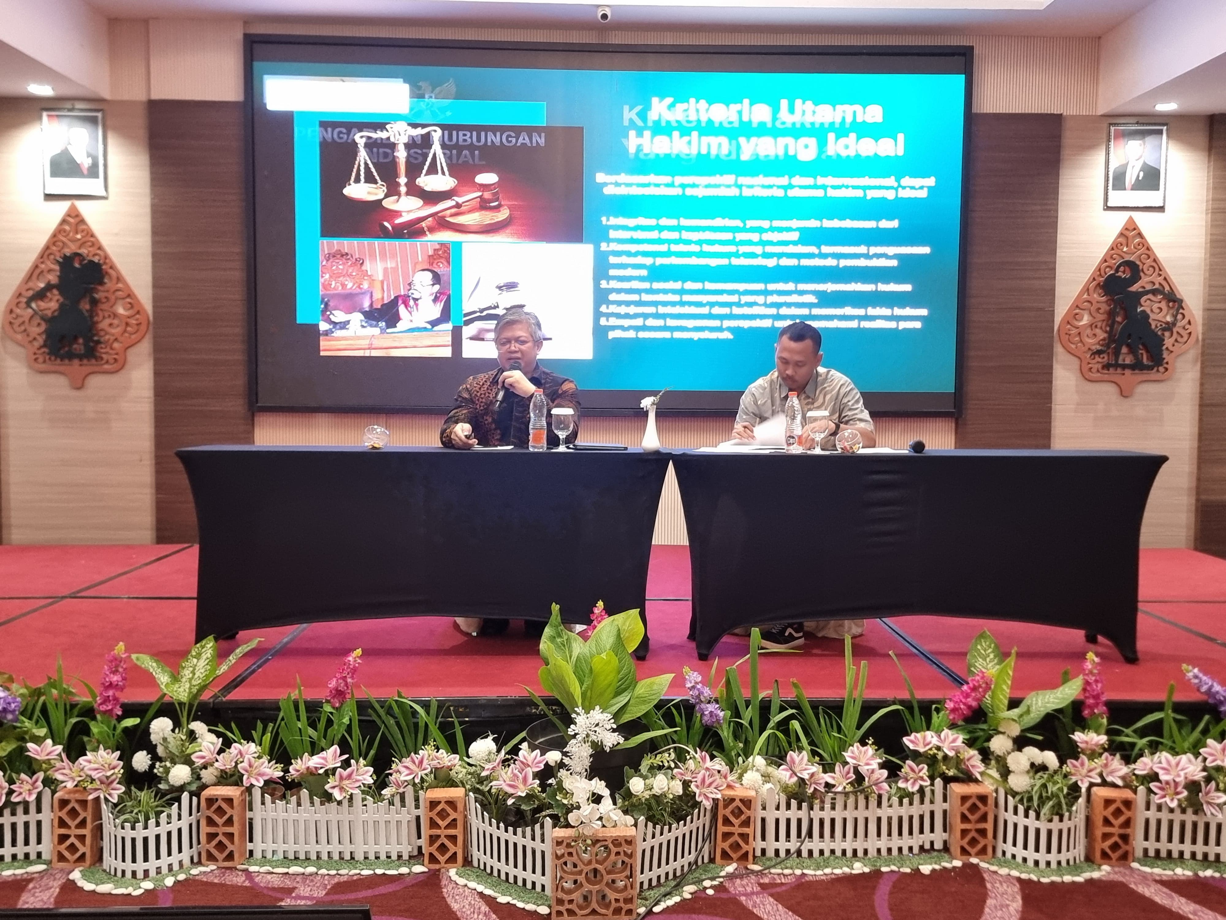 Jaring Calon Hakim Ad-Hoc PHI, Dirbinganis Badilum Sampaikan Pentingnya Integritas