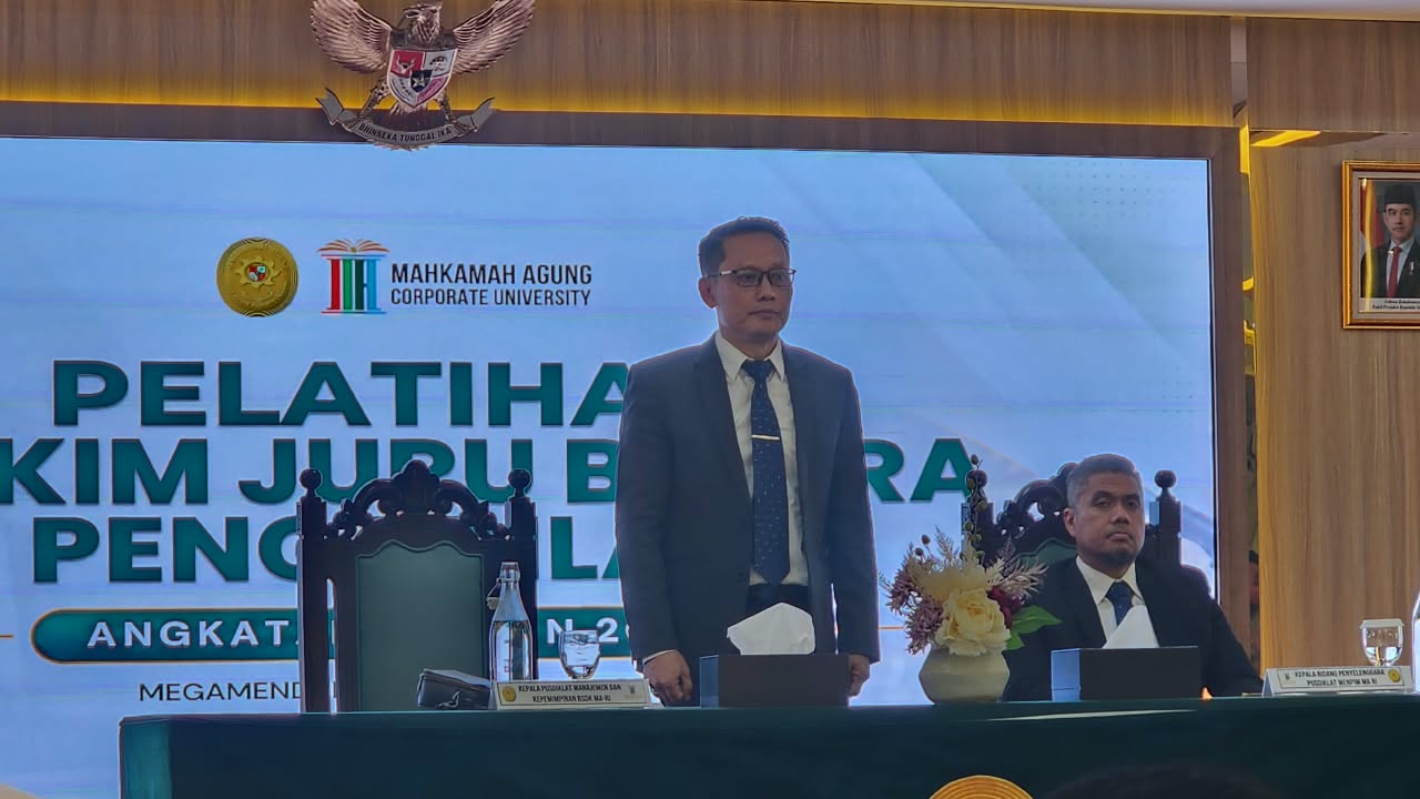 Kapusdiklat Menpim: Juru Bicara Pengadilan Butuh Kode Etik dan Perlindungan