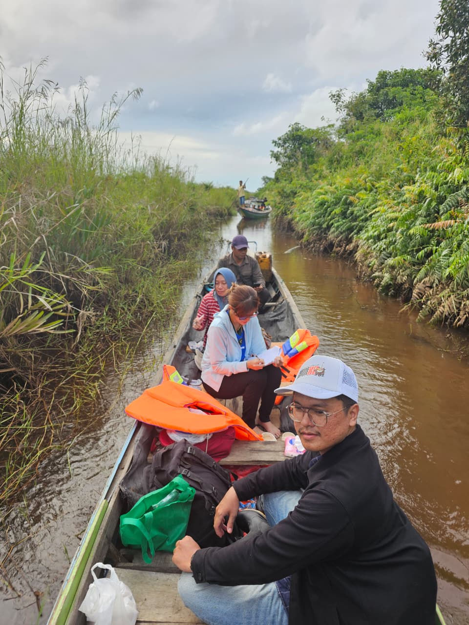 Keadilan Tak Terhalang Medan, PN Kuala Kapuas Periksa 77 Objek dari Klotok