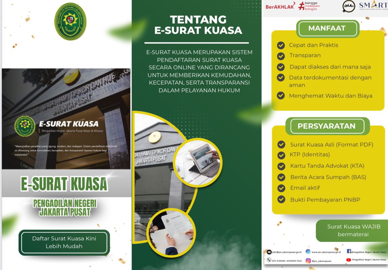 Kenalkan e-Surat Kuasa, Inovasi PN Jakpus di Stand Badilum Kampung Hukum