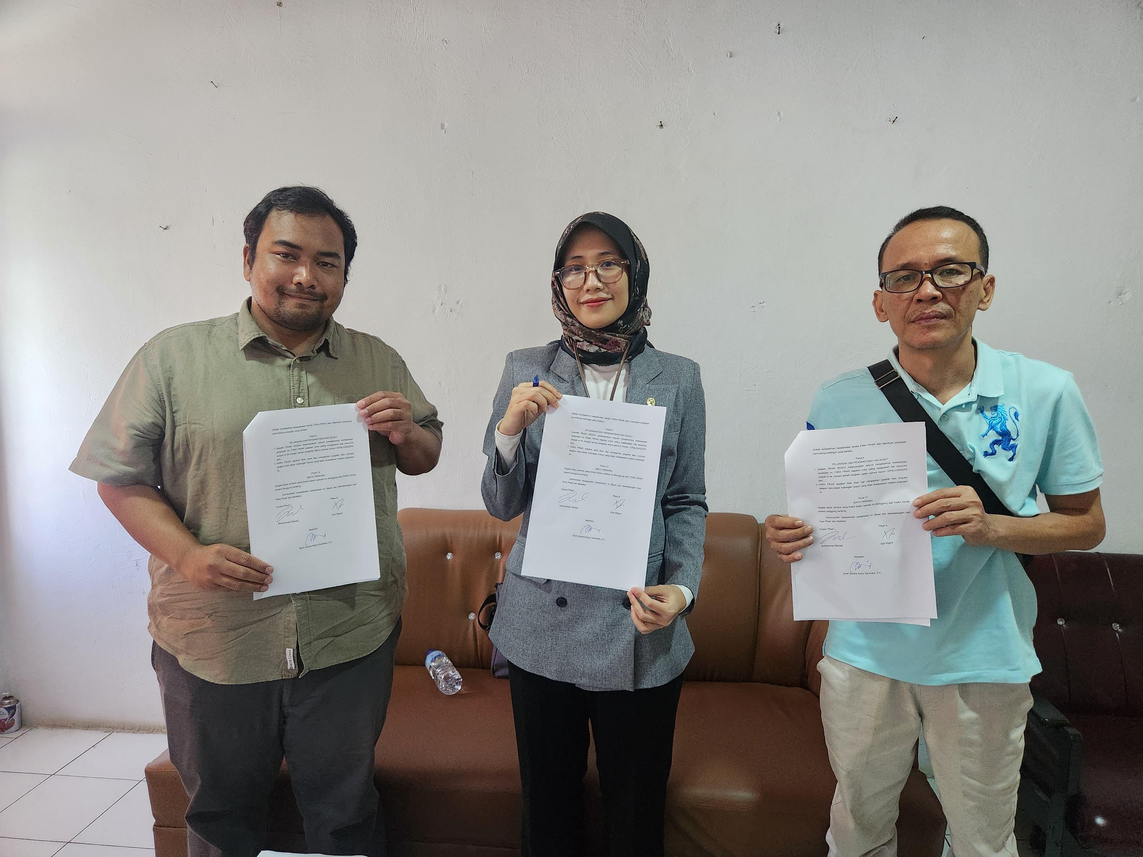 Kesepakatan Damai di PN Muara Bungo Mengakhiri Sengketa Jual Beli Excavator