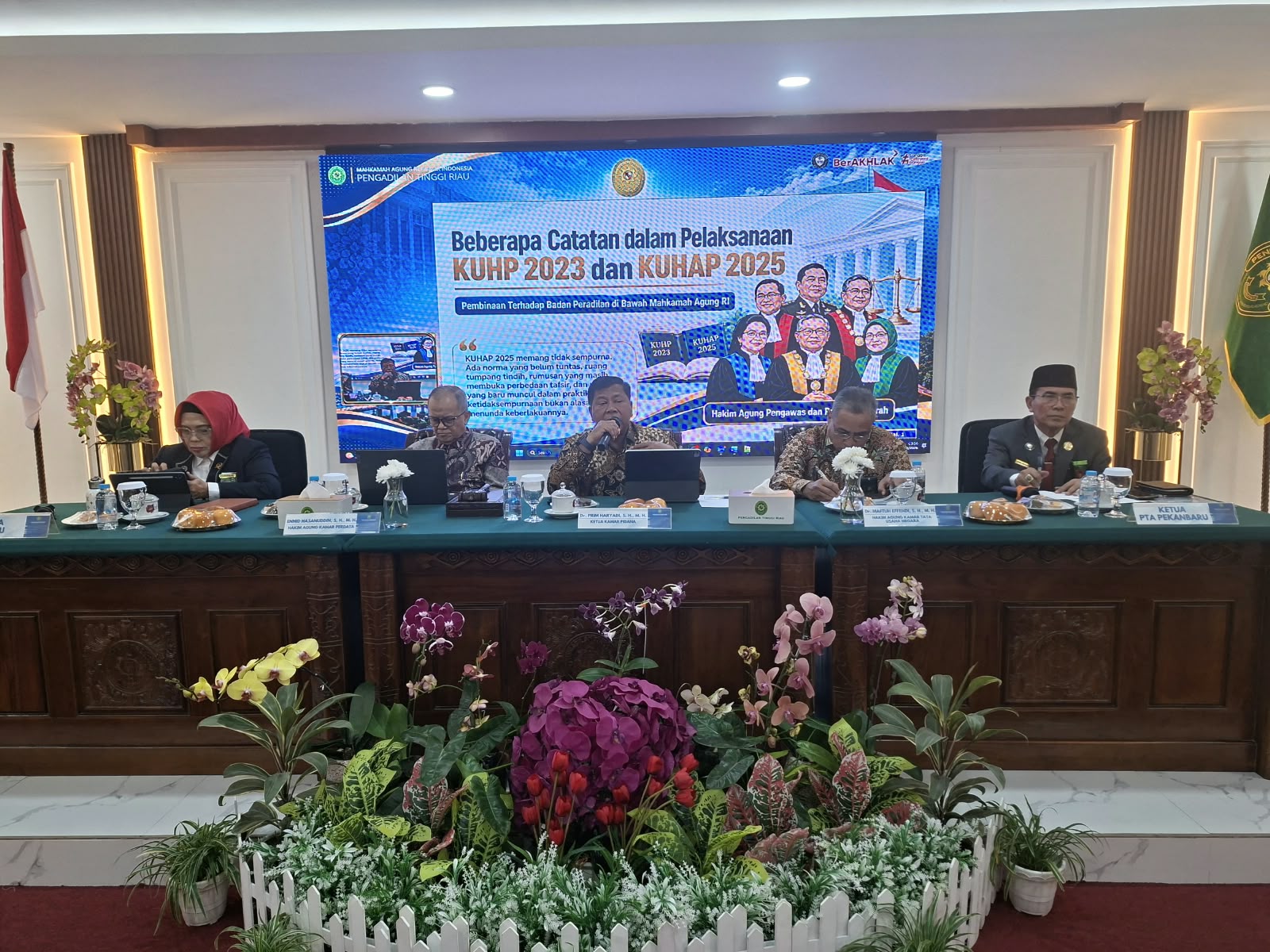 Ketua Kamar Pidana Bongkar Perubahan Besar KUHAP Baru di Riau