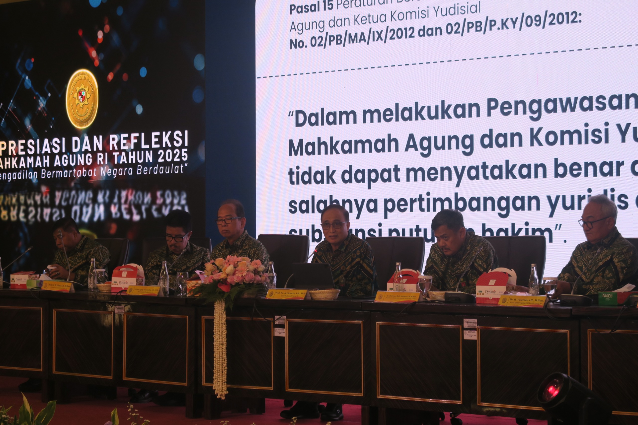 Ketua MA Paparkan Strategi Peningkatan Kualitas Layanan Peradilan