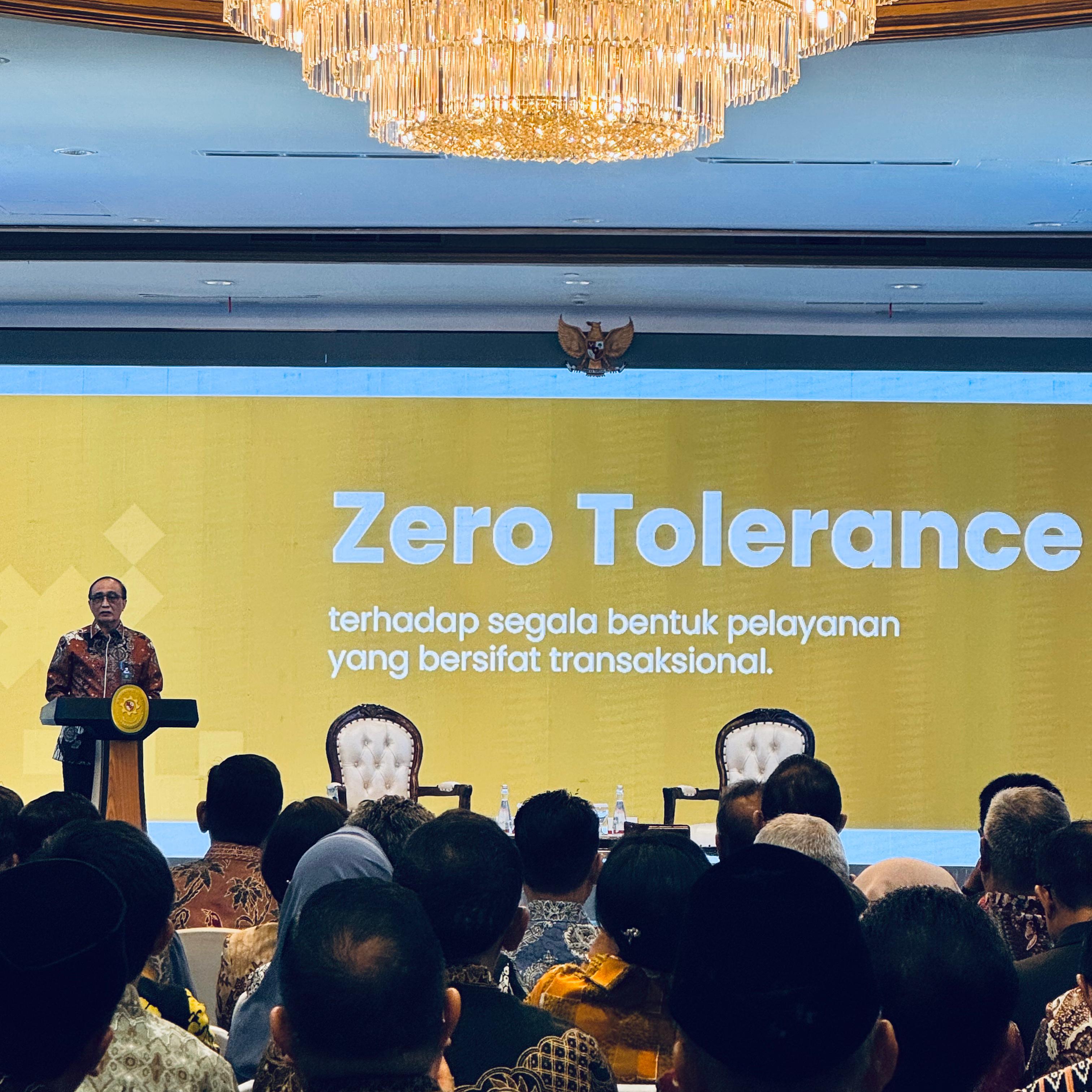 Ketua MA Tegaskan Tidak Ada Toleransi Untuk Perilaku Transaksional