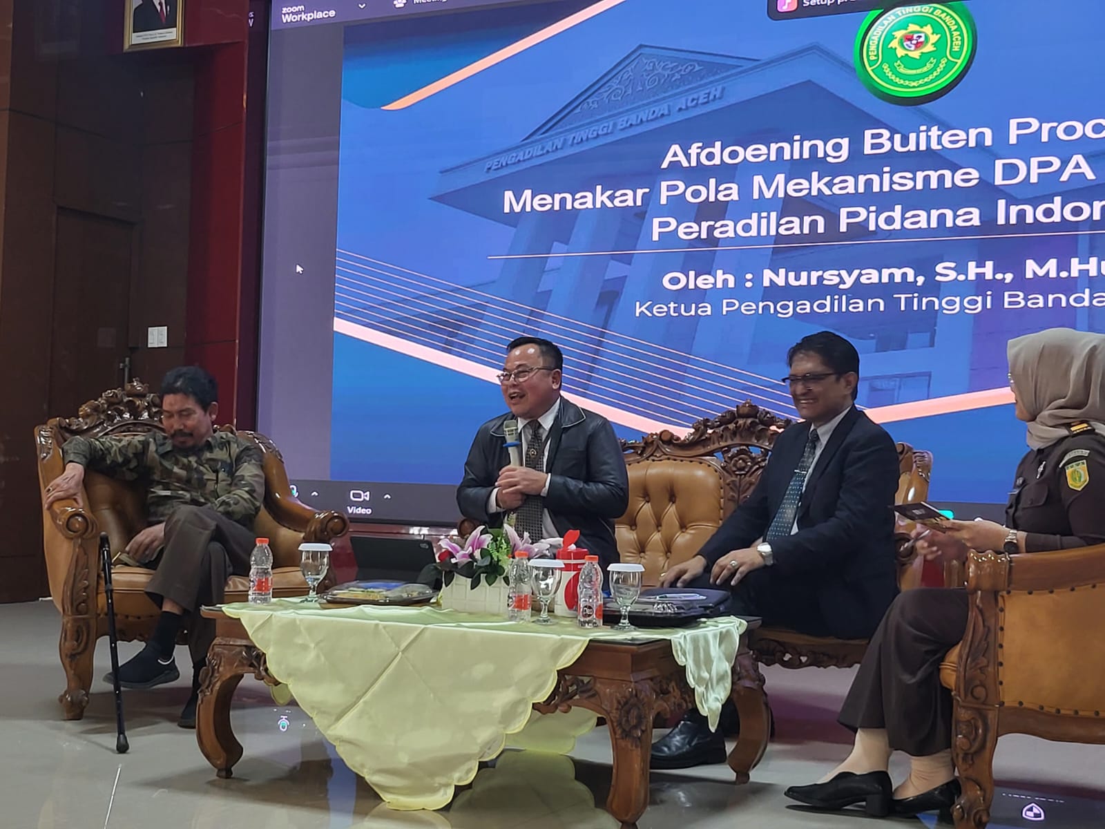 Ketua PT Banda Aceh Ajukan 6 Wacana dalam Pembentukan DPA oleh Kejaksaan Agung