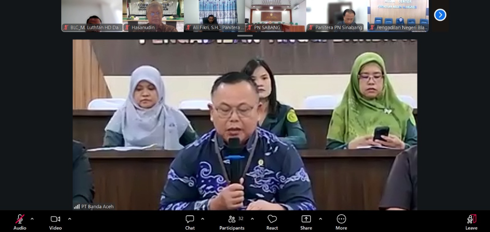 Dok. Pembukaan Bimtek.