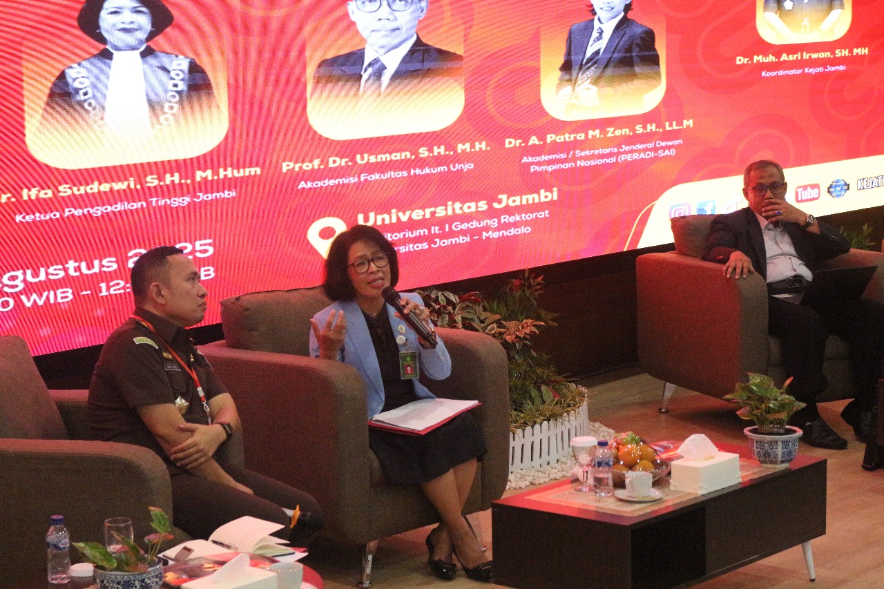 Ketua PT Jambi: DPA  Instrumen Pemulihan Keuangan Negara