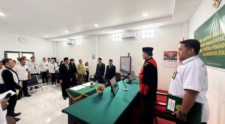 Ketua PT Kaltara : Jabatan Panitera merupakan Jantung Administrasi Perkara!