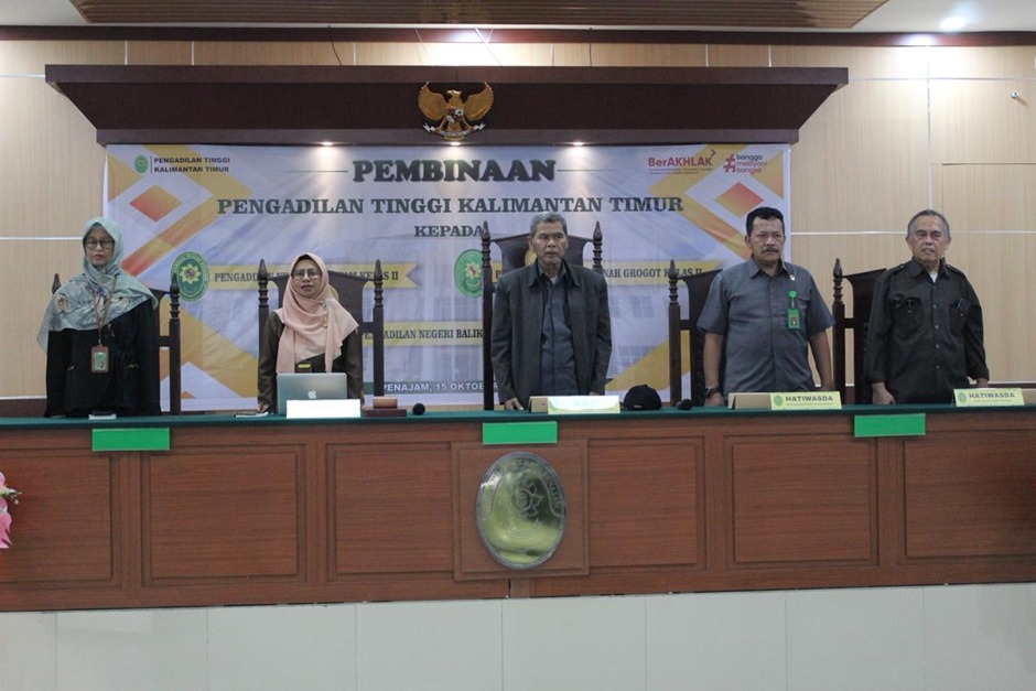 Ketua PT Kaltim: SEMA Harus Selalu Jadi Pedoman Bagi Hakim & Aparatur Pengadilan