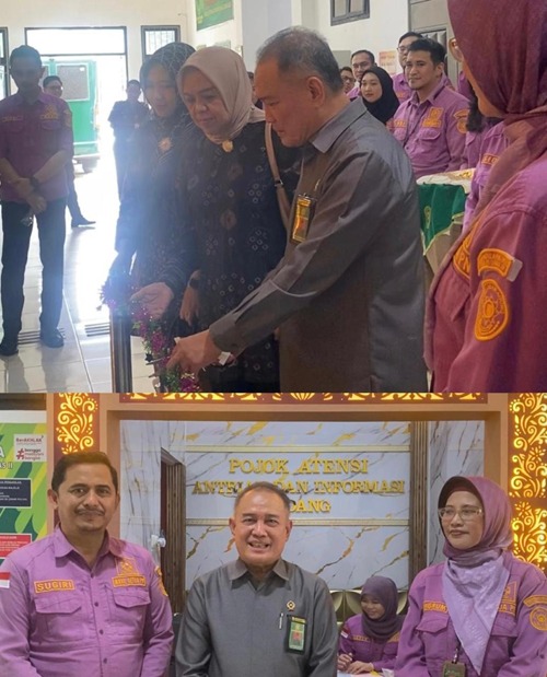 Ketua PT Palembang Resmikan Pojok Atensi PN Prabumulih