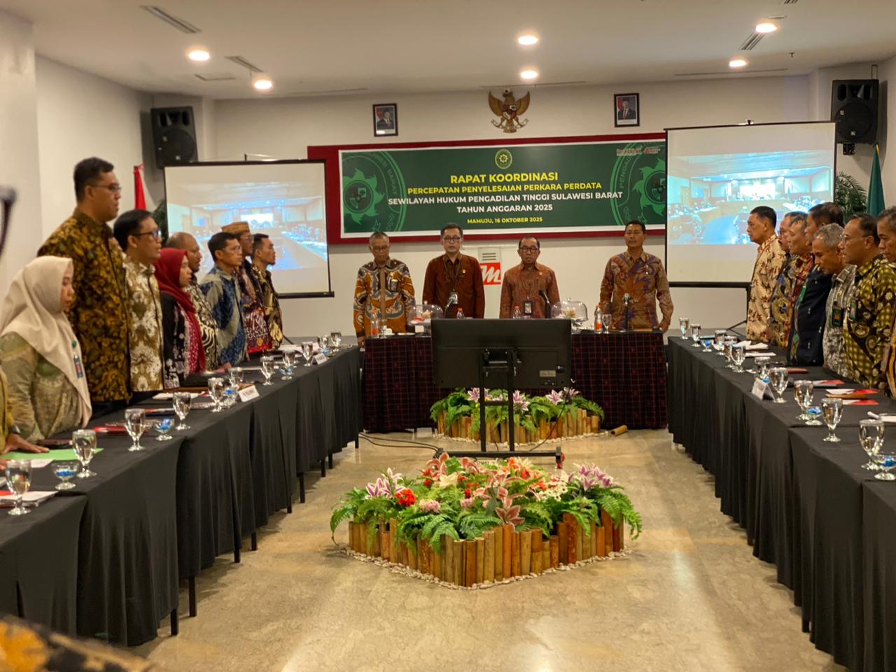 Ketua PT Sulbar: Pentingnya Sinergi dalam Penyelesaian Penanganan Perkara Perdata