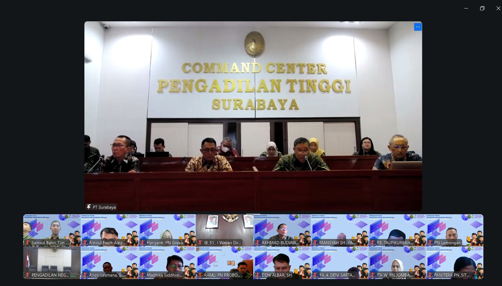 Ketua PT Surabaya: Jadi Baromater Nasional, Tenaga Teknis Harus Tingkatkan Kualitas