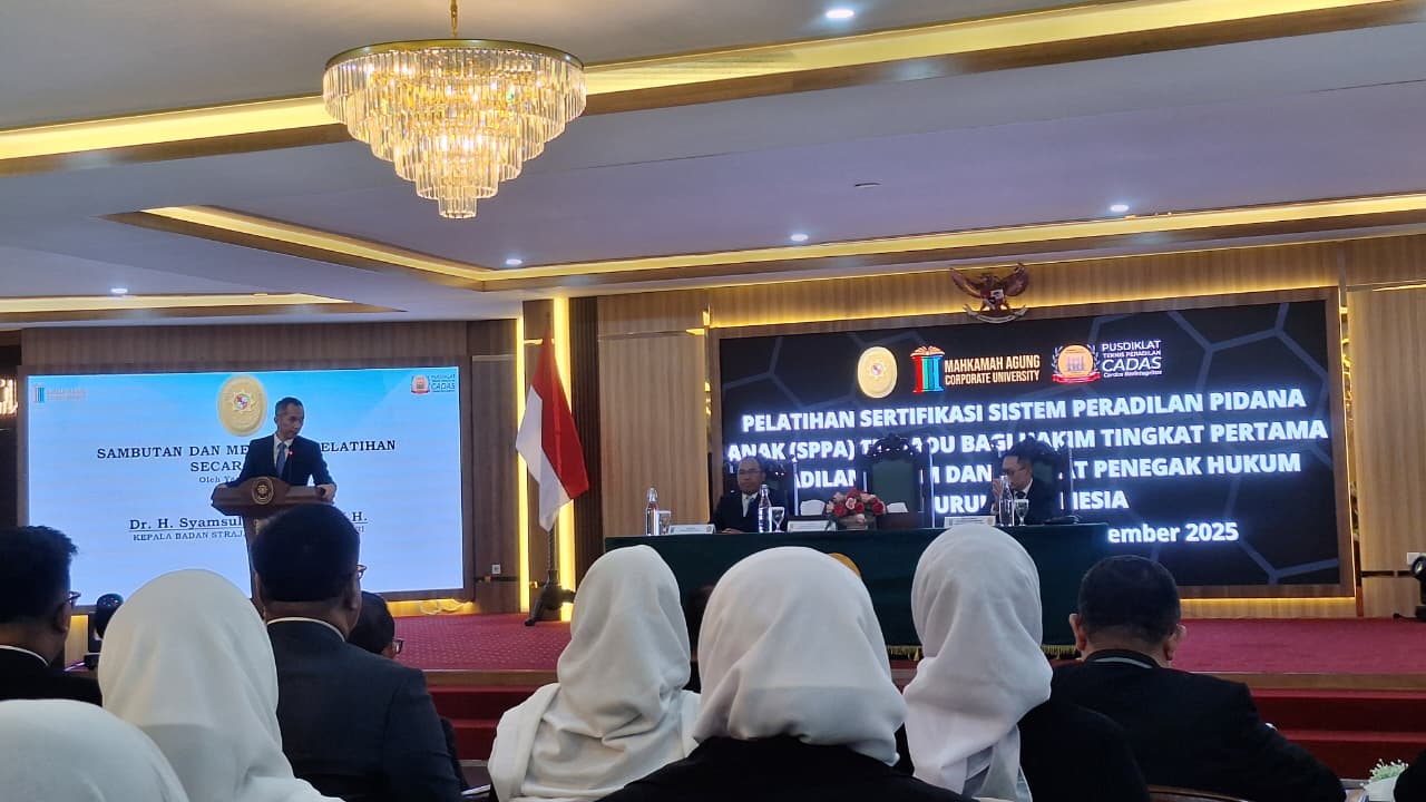 Kick-Off Pelatihan SPPA: Membangun Hakim yang Berperspektif Anak