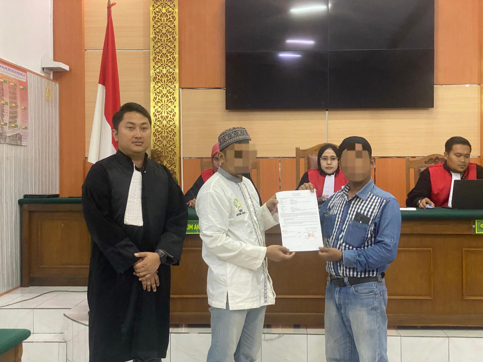 Korban dan Terdakwa Bermaafan, PN Tanjung Terapkan RJ Dalam Kasus Penggelapan