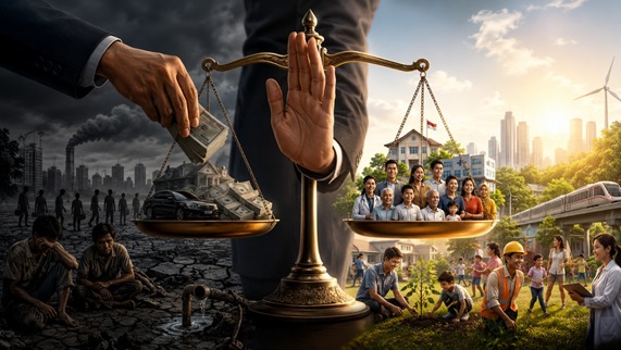 Korupsi & Kepentingan Publik: Mengapa Hajat Hidup Orang Banyak Harus Dilindungi?