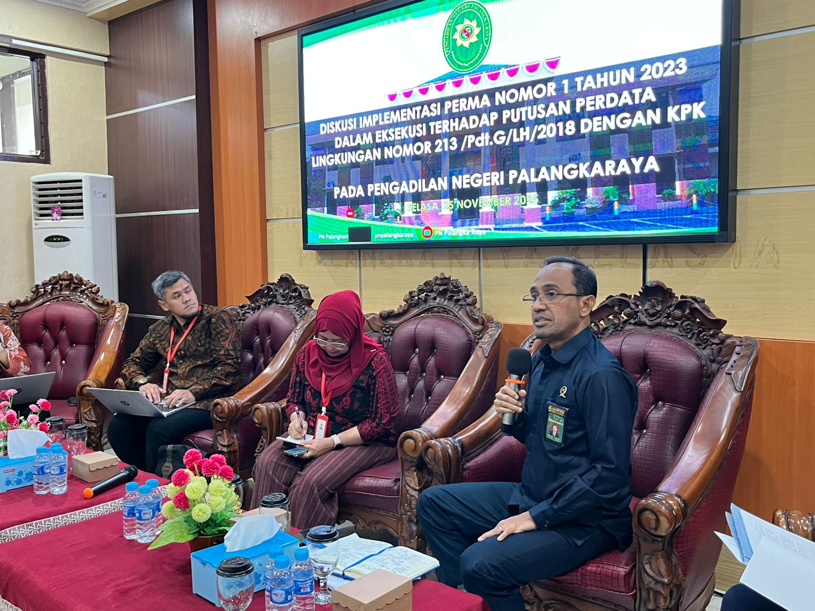 KPK Bahas Implementasi Perma 1 Tahun 2023 Bersama PN Palangkaraya
