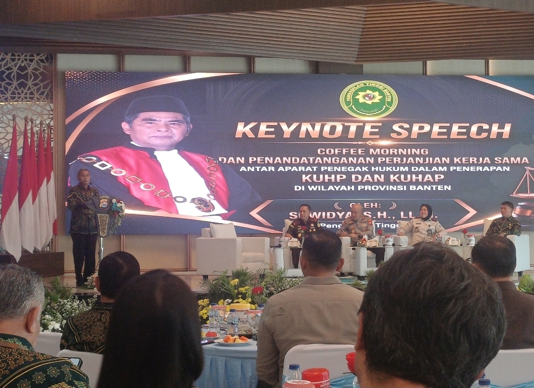 KPT Banten Gaungkan Forum Criminal Justice System Untuk Peradilan Humanis