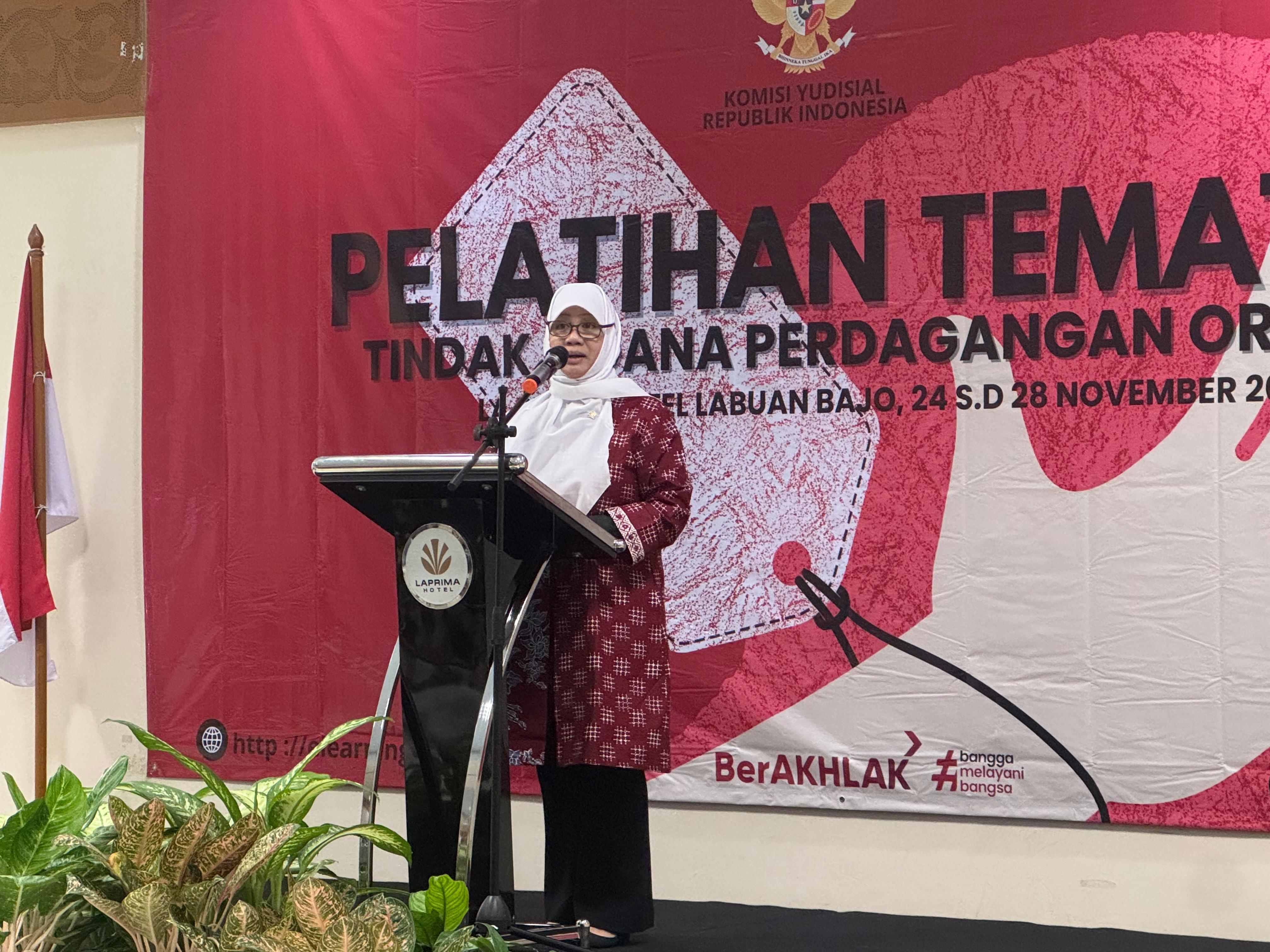 KY Buka Pelatihan Tematik TPPO untuk Hakim Peradilan Umum