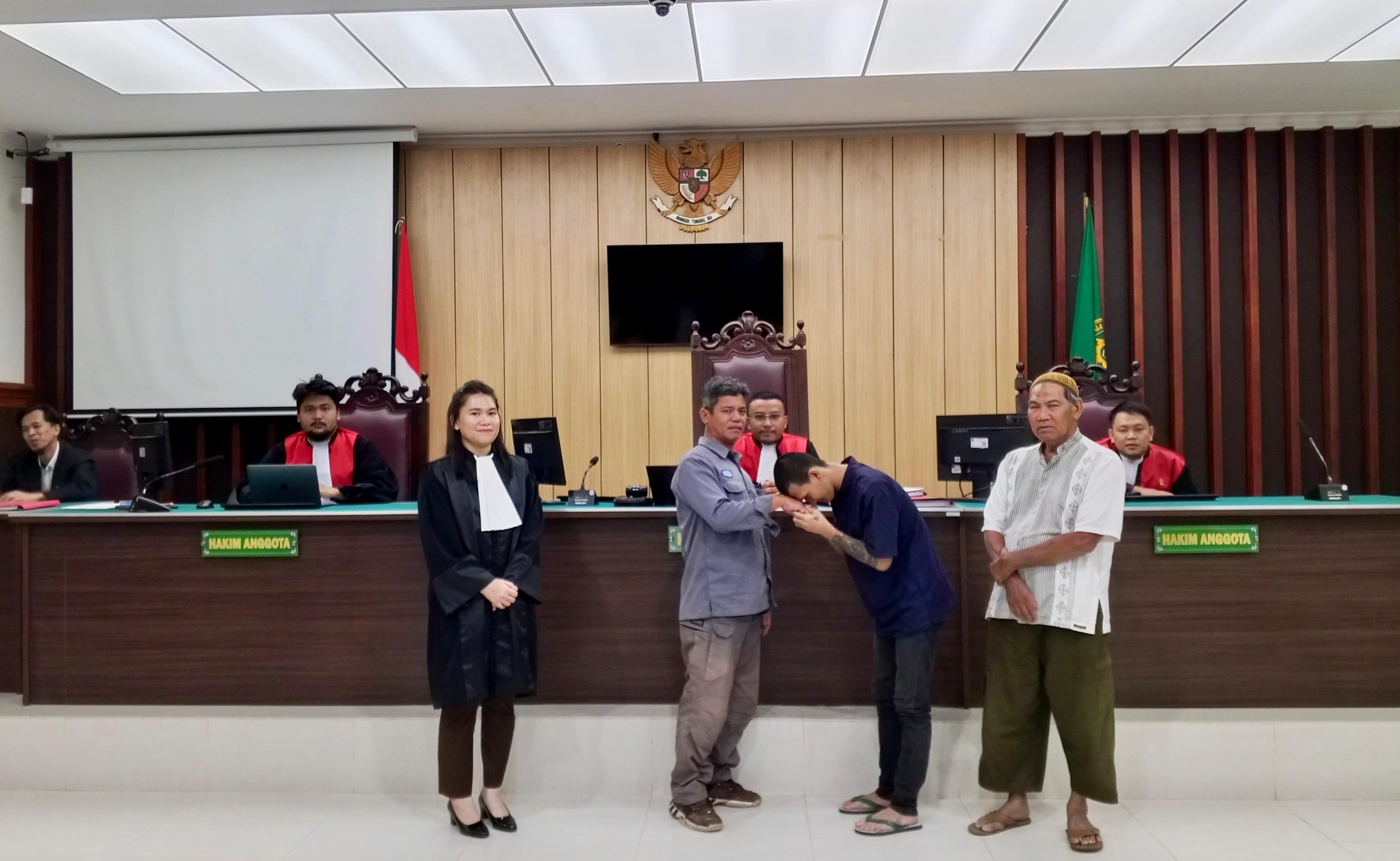 Lagi, PN Mentok Terapkan RJ Kasus Pencurian Ini