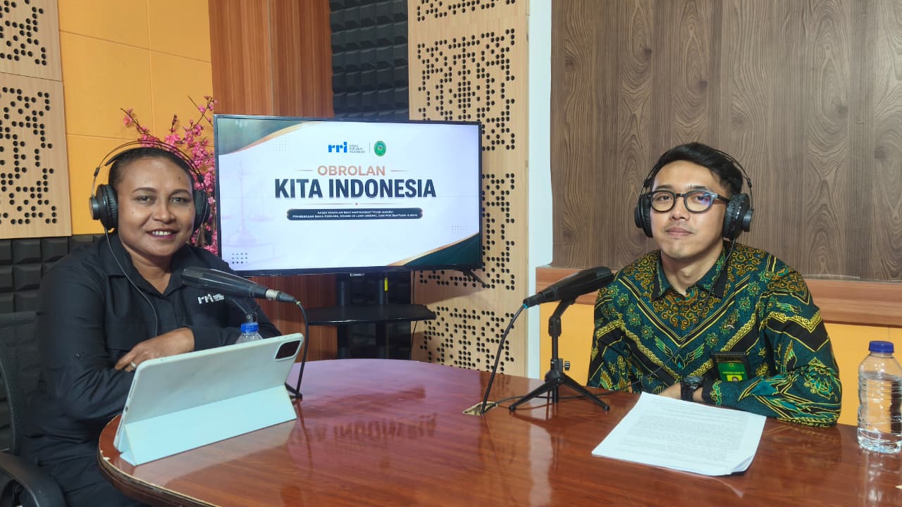 Lewat Radio, Hakim PN Serui Ungkap 3 Layanan Gratis Bagi Warga Kurang Mampu