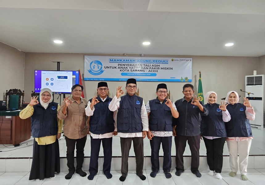 MA Peduli Berlanjut ke Penjuru Nusantara, Salurkan Bantuan di PN Sabang
