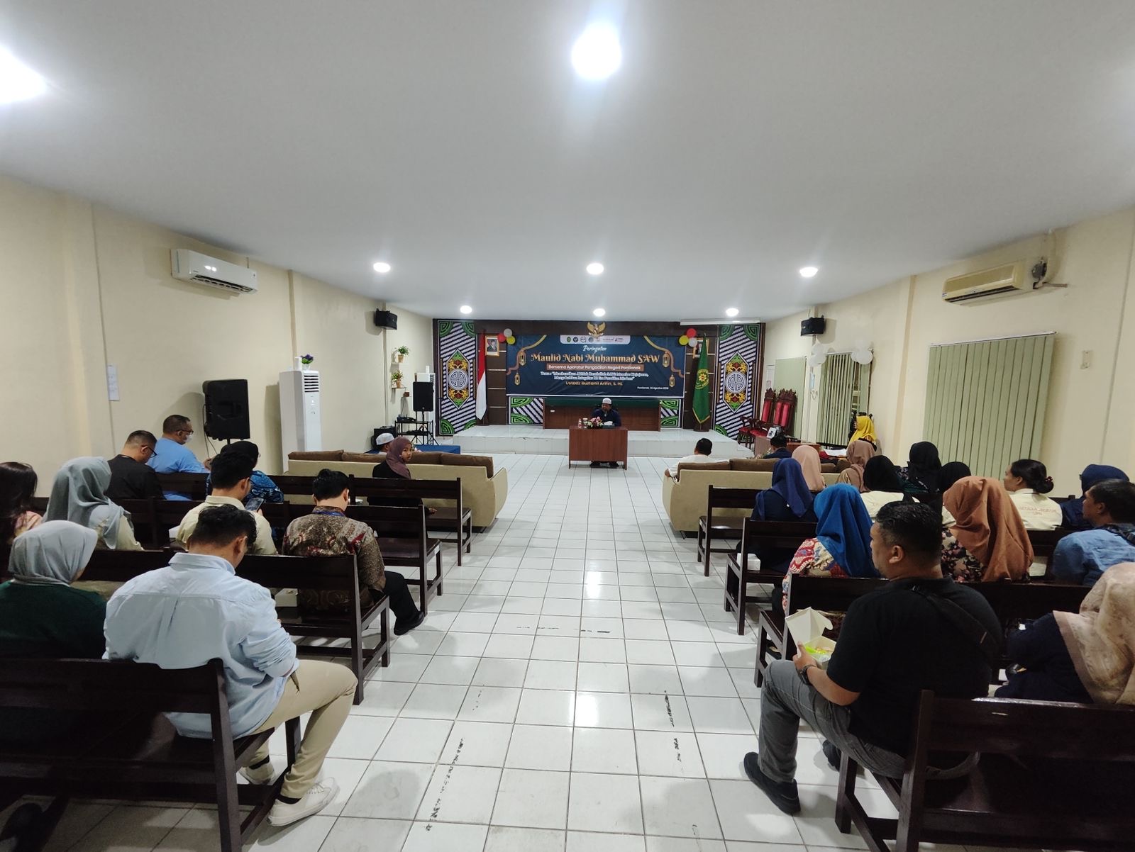 Maulid Nabi di PN Pontianak Dorong Profesionalisme dan Integritas Aparatur Peradilan