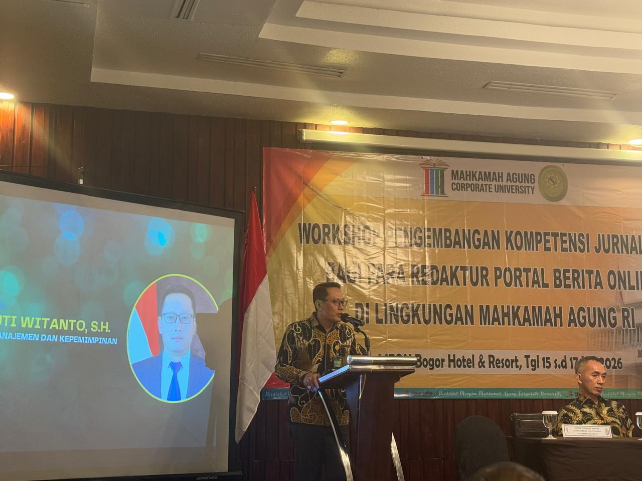 Media Di Lingkuangan MA Berkumpul Bahas Jurnalistik Peradilan