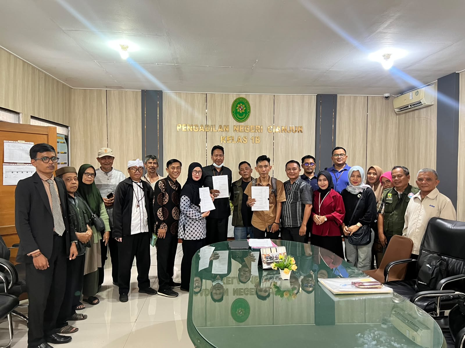 Mediasi Berhasil, PN Cianjur Akhiri Sengketa Kios Alun-Alun Cibeber