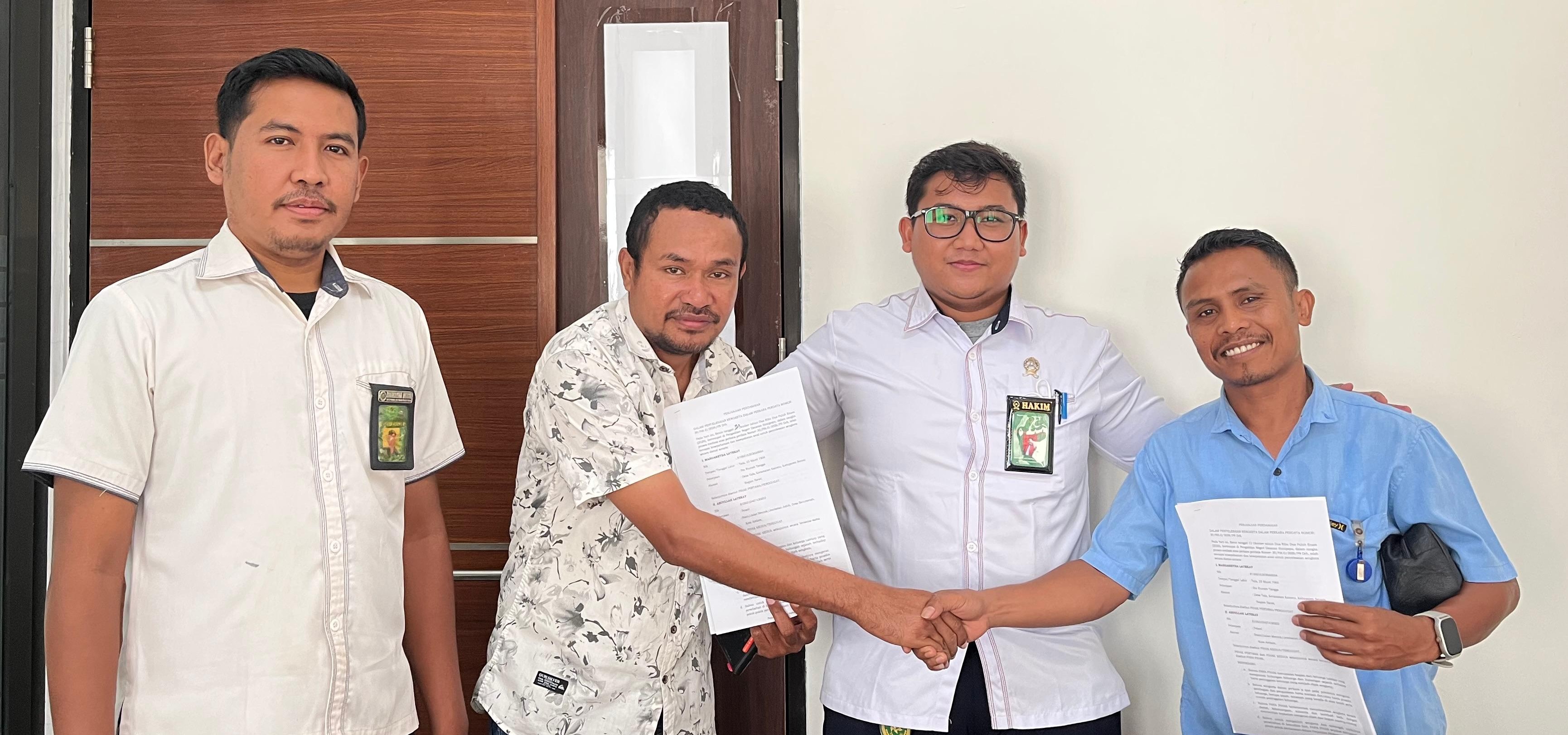 Mediasi Berhasil: Sengketa Tanah Pusaka 1.105 Hektare Dan Tarik Gugatan