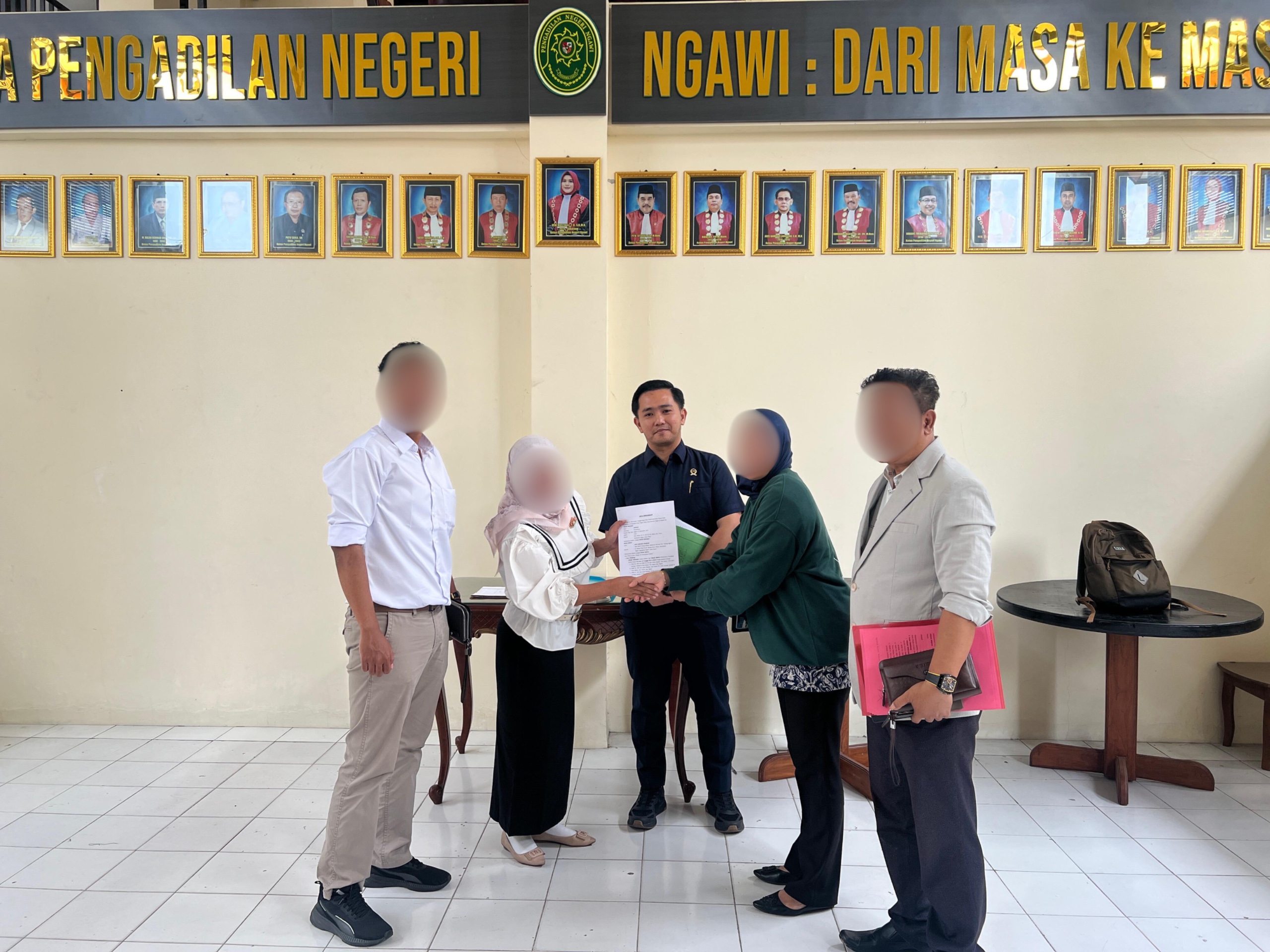 Mediasi di PN Ngawi Berbuah Manis, Kasus Kredit Rp1 Miliar Selesai Damai