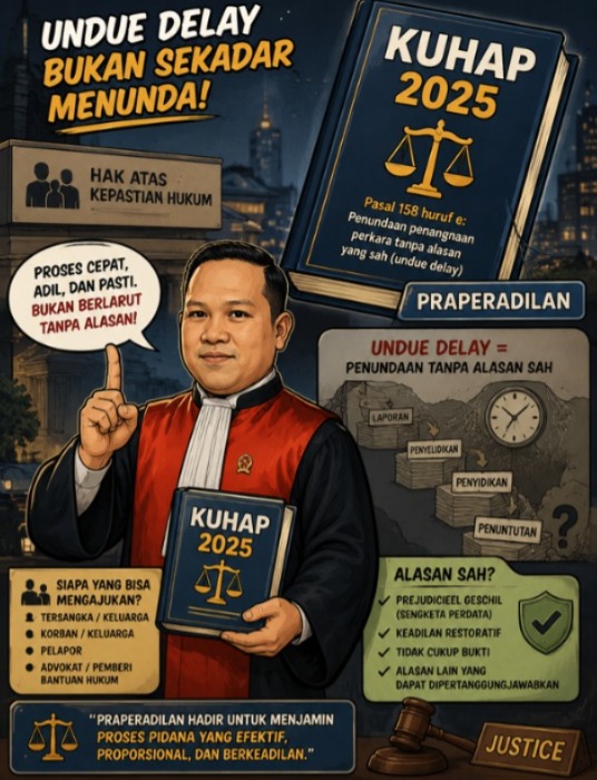 Menafsirkan Undue Delay Sebagai Objek Baru Praperadilan