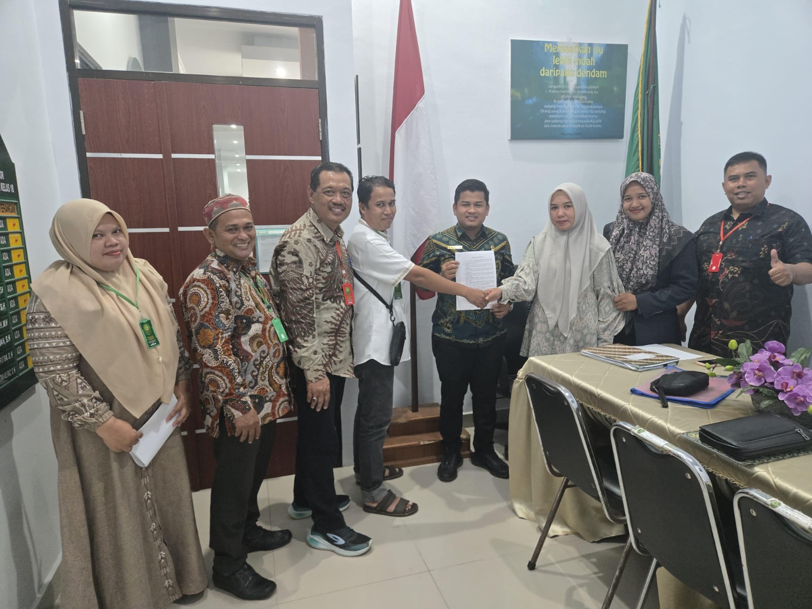 Merajut Damai Melalui Duek Pakat, Sengketa Tanah Berhasil Damai di PN Lhoksukon