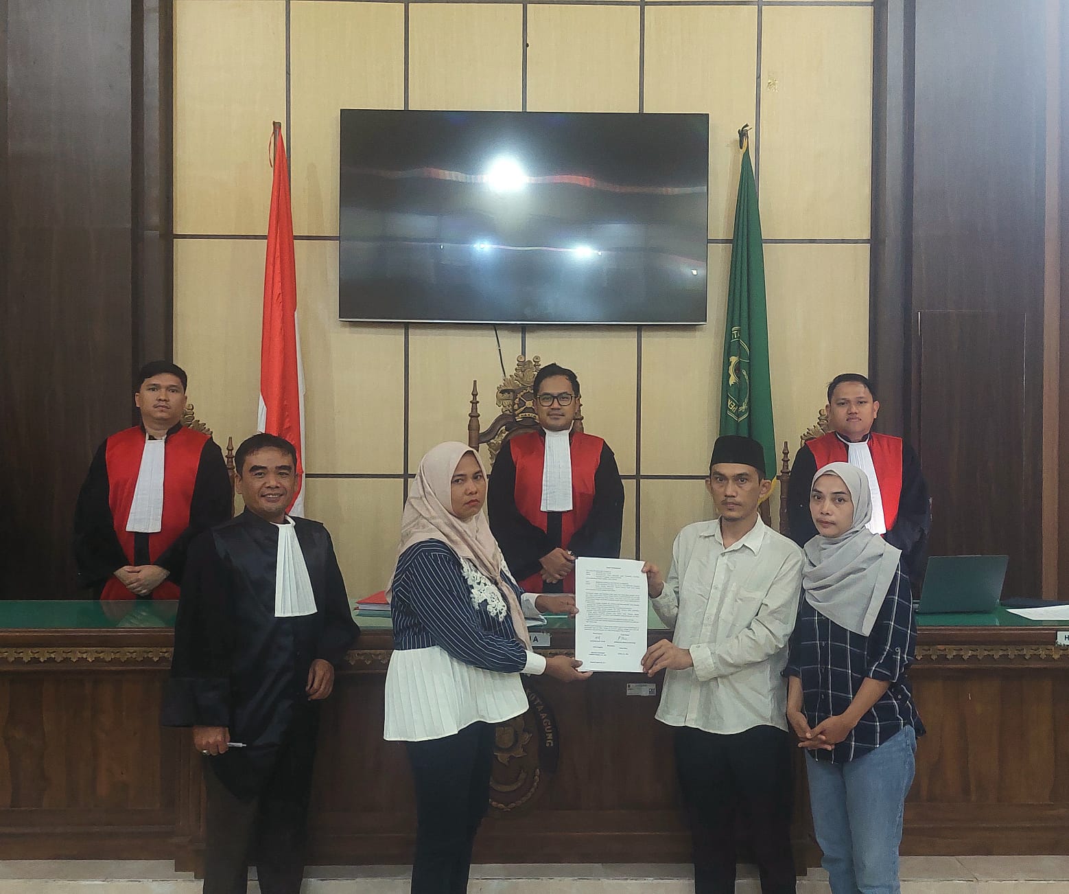 MKR Berhasil, PN Kota Agung Vonis Terdakwa Sesuai Masa Tahanan