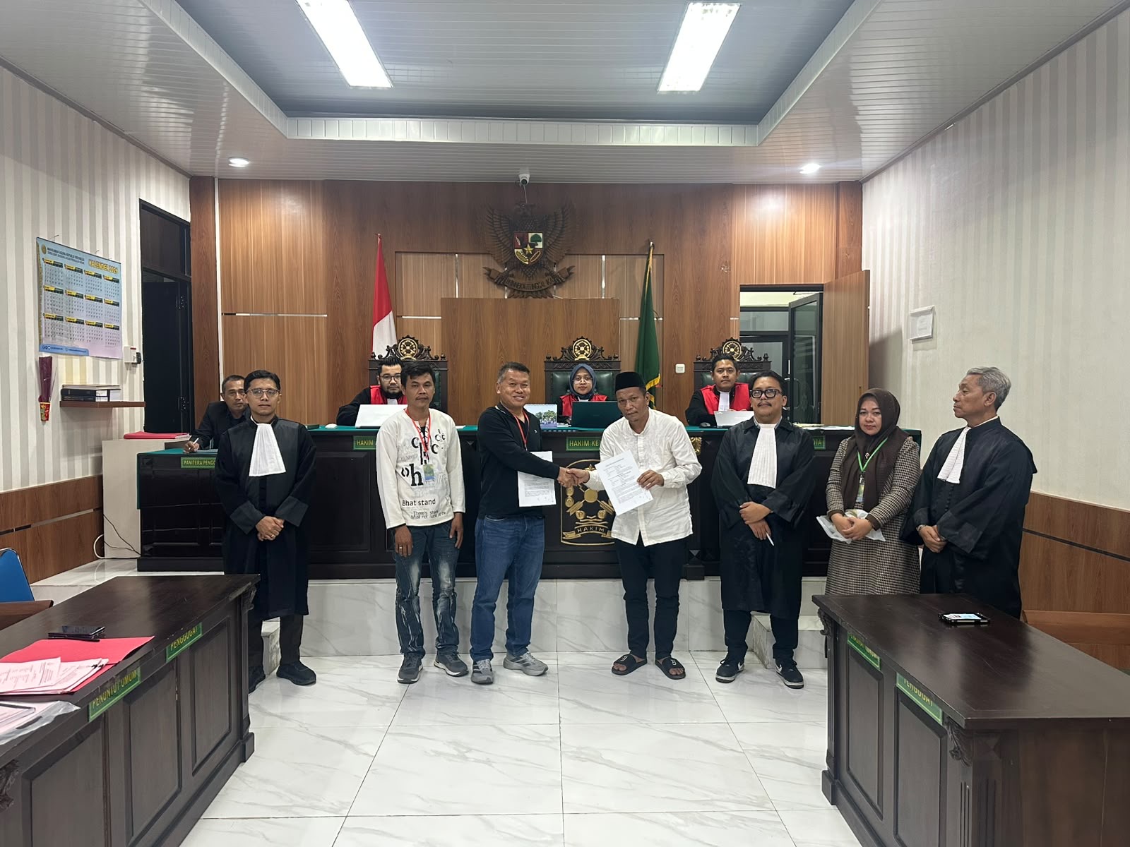 MKR di Persidangan, PN Pangkalan Balai Pulihkan Kerugian Korban Penggelapan Telur