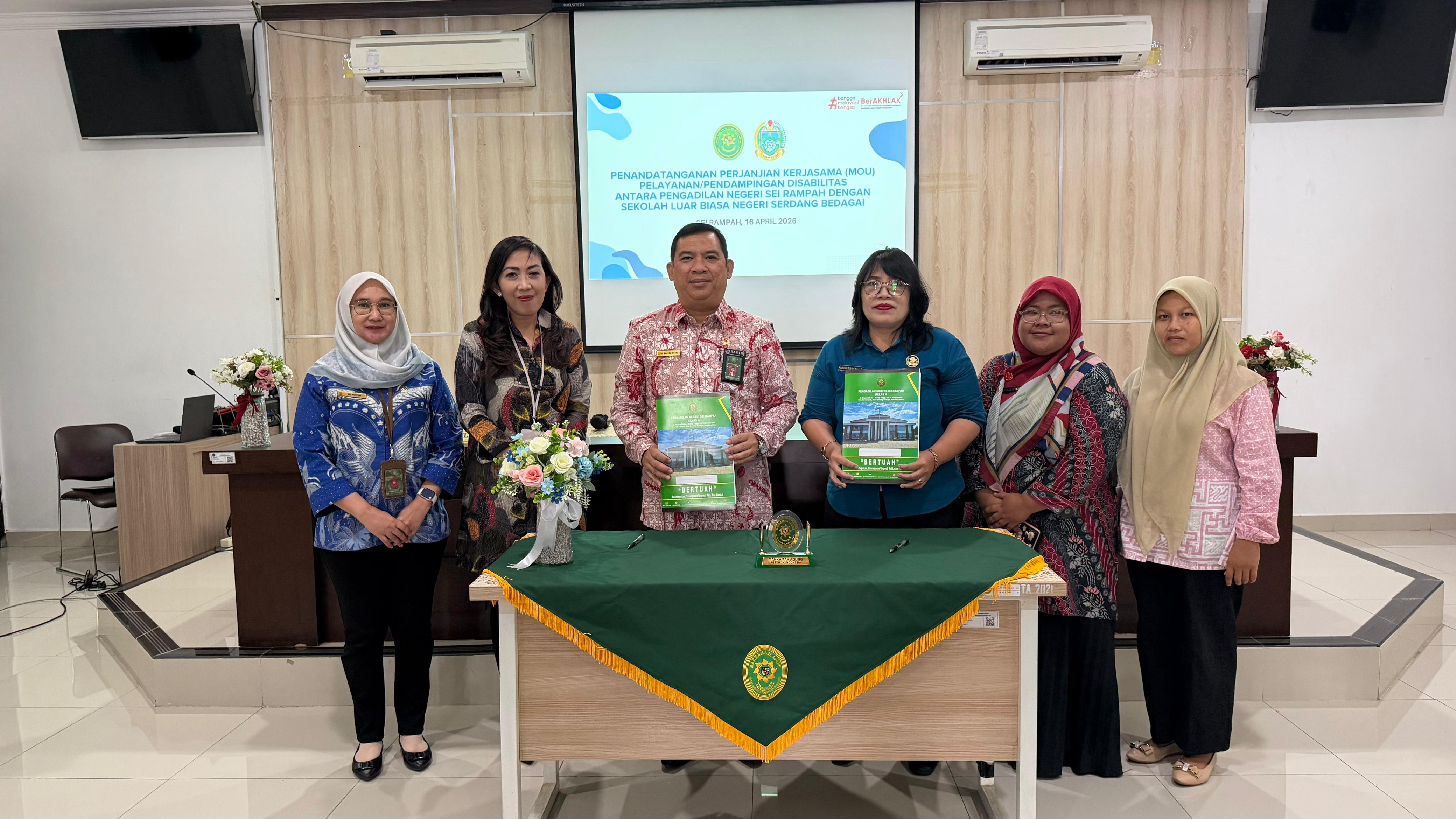 MoU PN Sei Rampah–SLB: Layanan Disabilitas Makin Inklusif