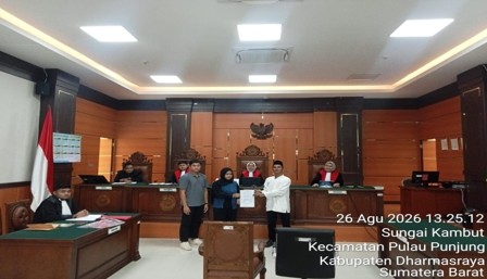 Niat Cari Nafkah Malah Curi Ponsel, Berujung Damai di PN Pulau Punjung
