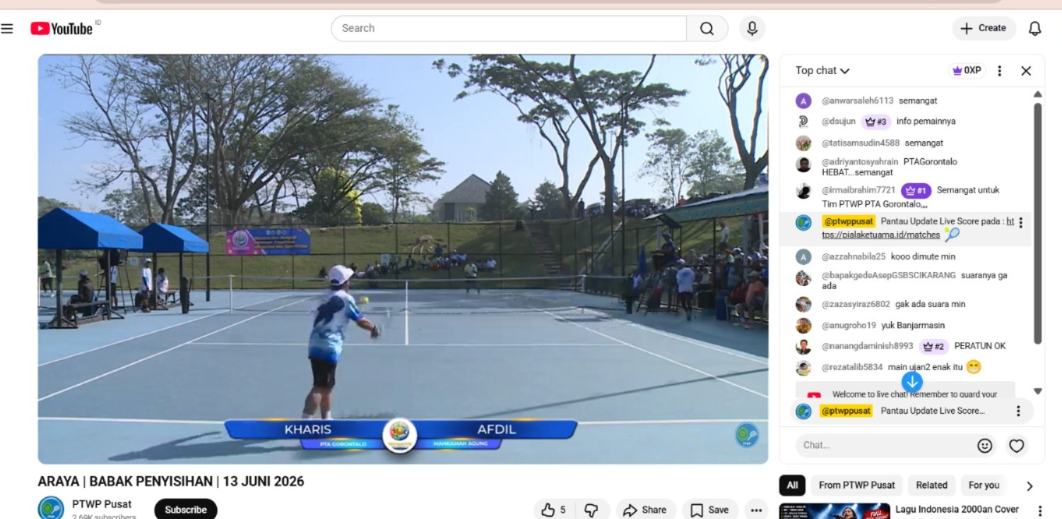 Nonton Bareng Kejurnas PTWP 2026: Dukung Tim Terbaik Sobat Fellas!