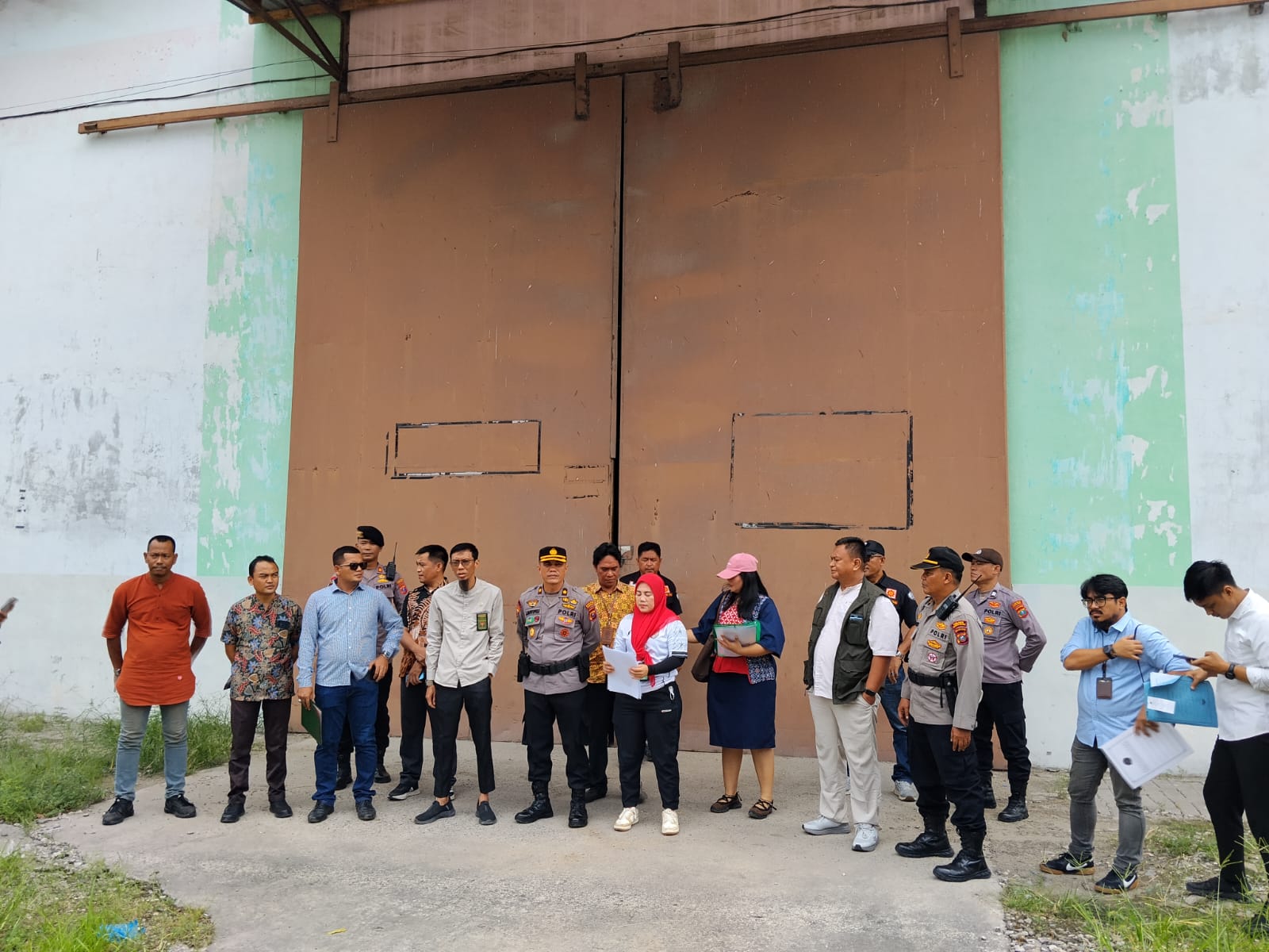 Pastikan Objek Sesuai Risalah Lelang, PN Lubuk Pakam Gelar Konstatering