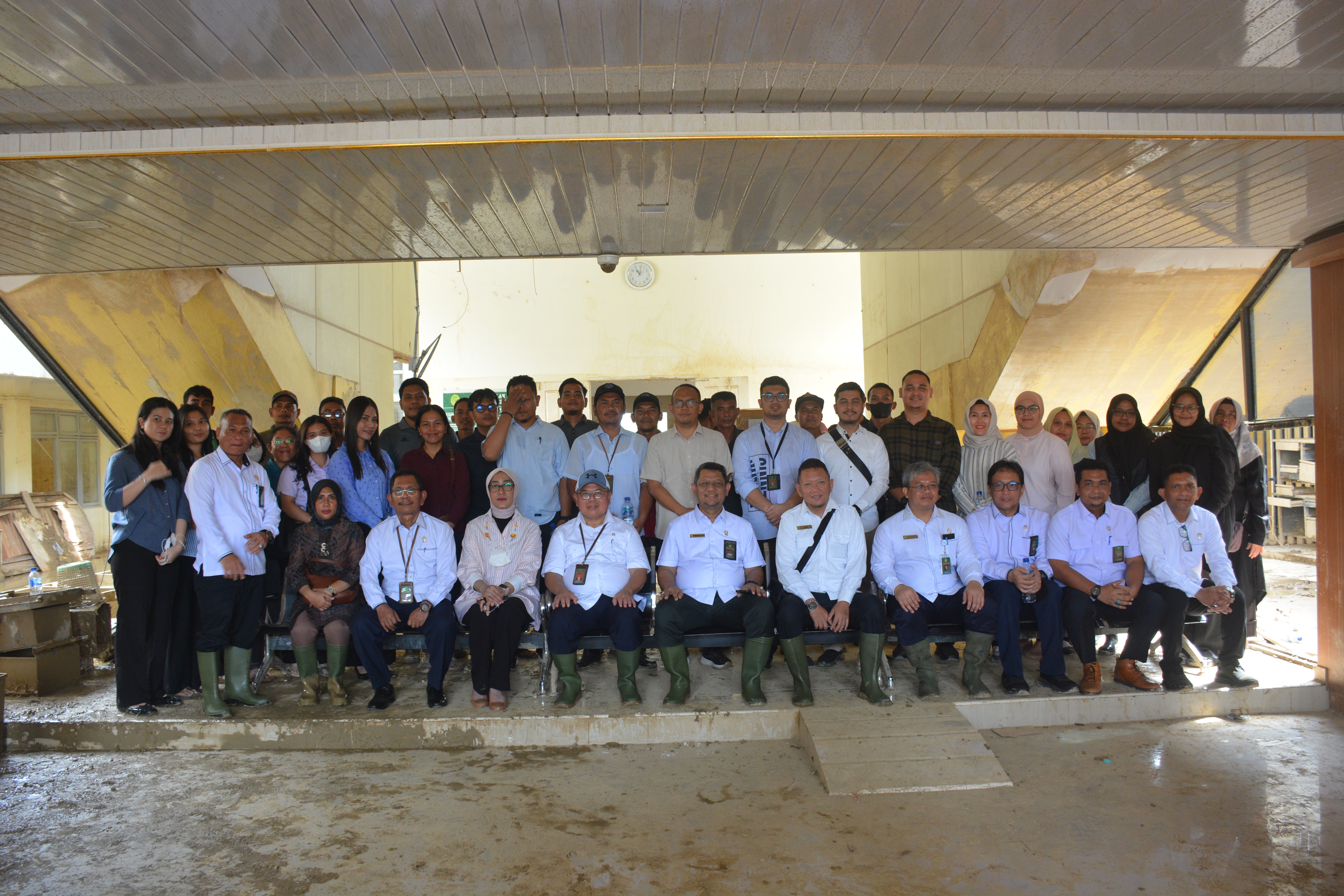 Pastikan Pemulihan Layanan, Dirjen Badilum kunjungi PN Kuala Simpang & PN Langsa