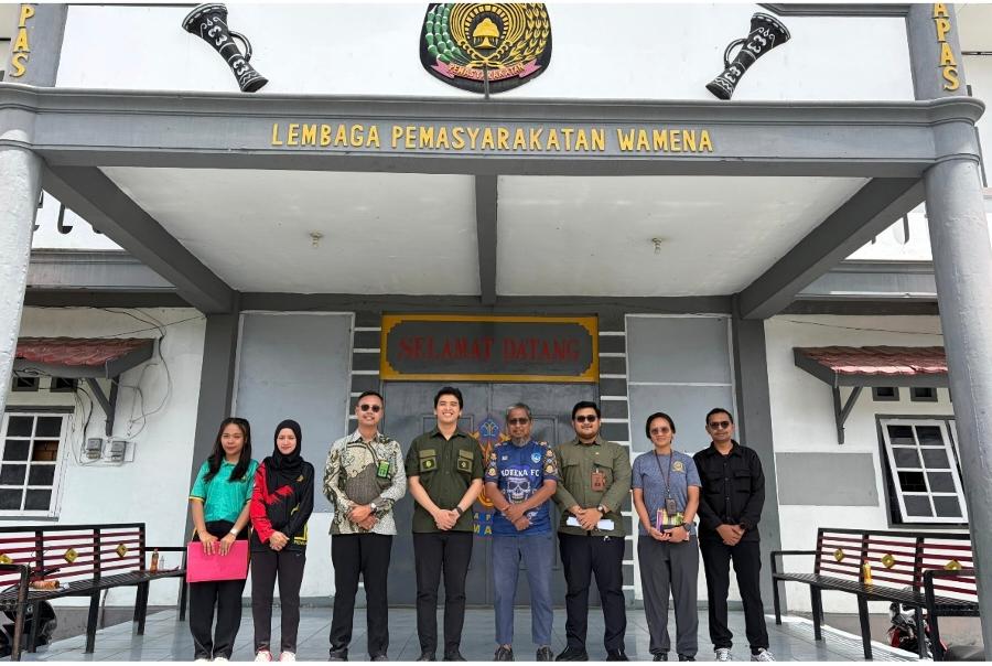 Pastikan Putusan Efektif, Tim Wasmat PN Wamena Tinjau Lapas