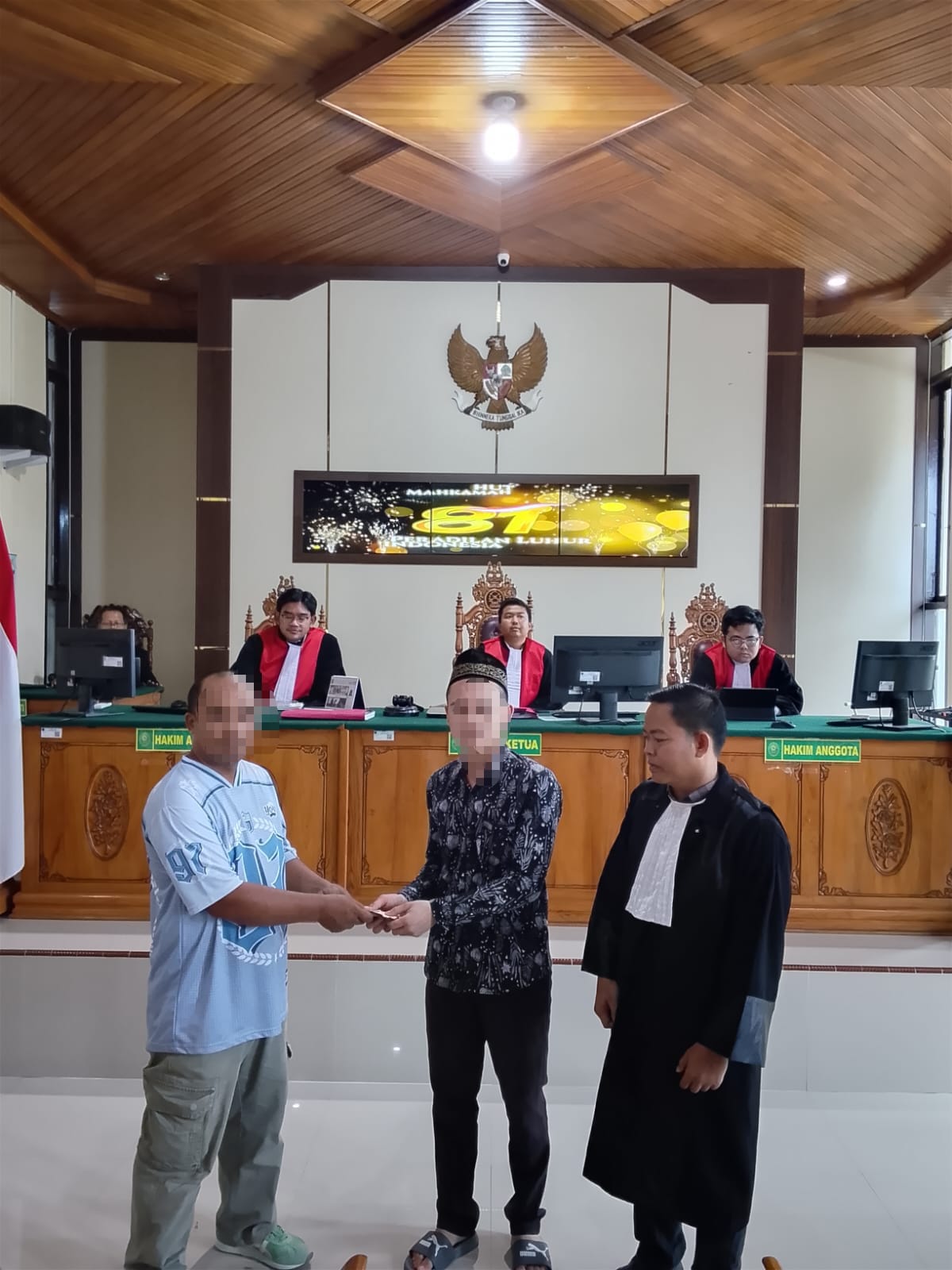 Pemaafan dari Korban di PN Bangko, Jadi Keadaan Meringankan Vonis Pencuri Tabung Gas