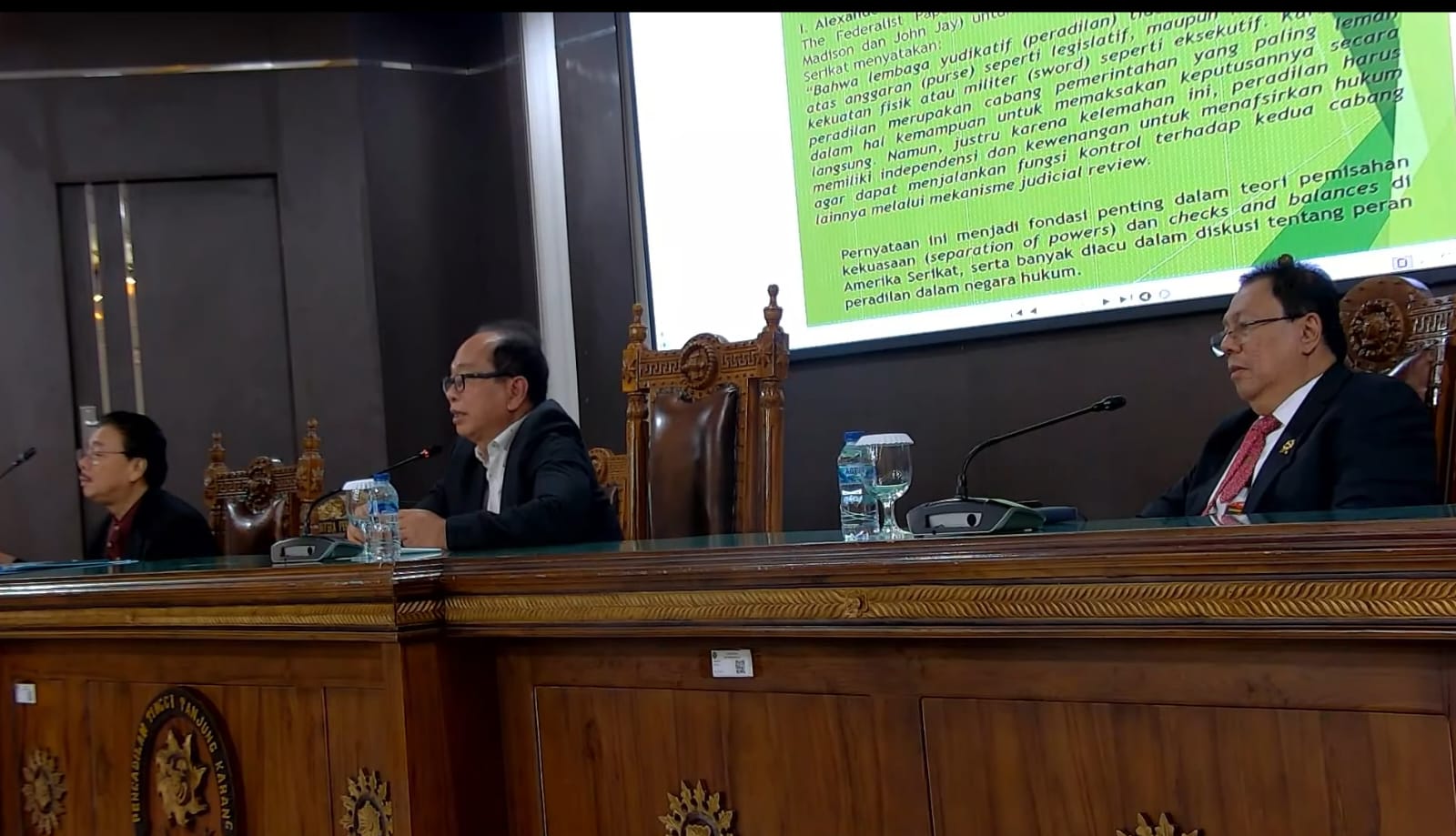 Pembinaan di PT Tanjung Karang, Ketua Kamar Perdata MA Tekankan Integritas Hakim