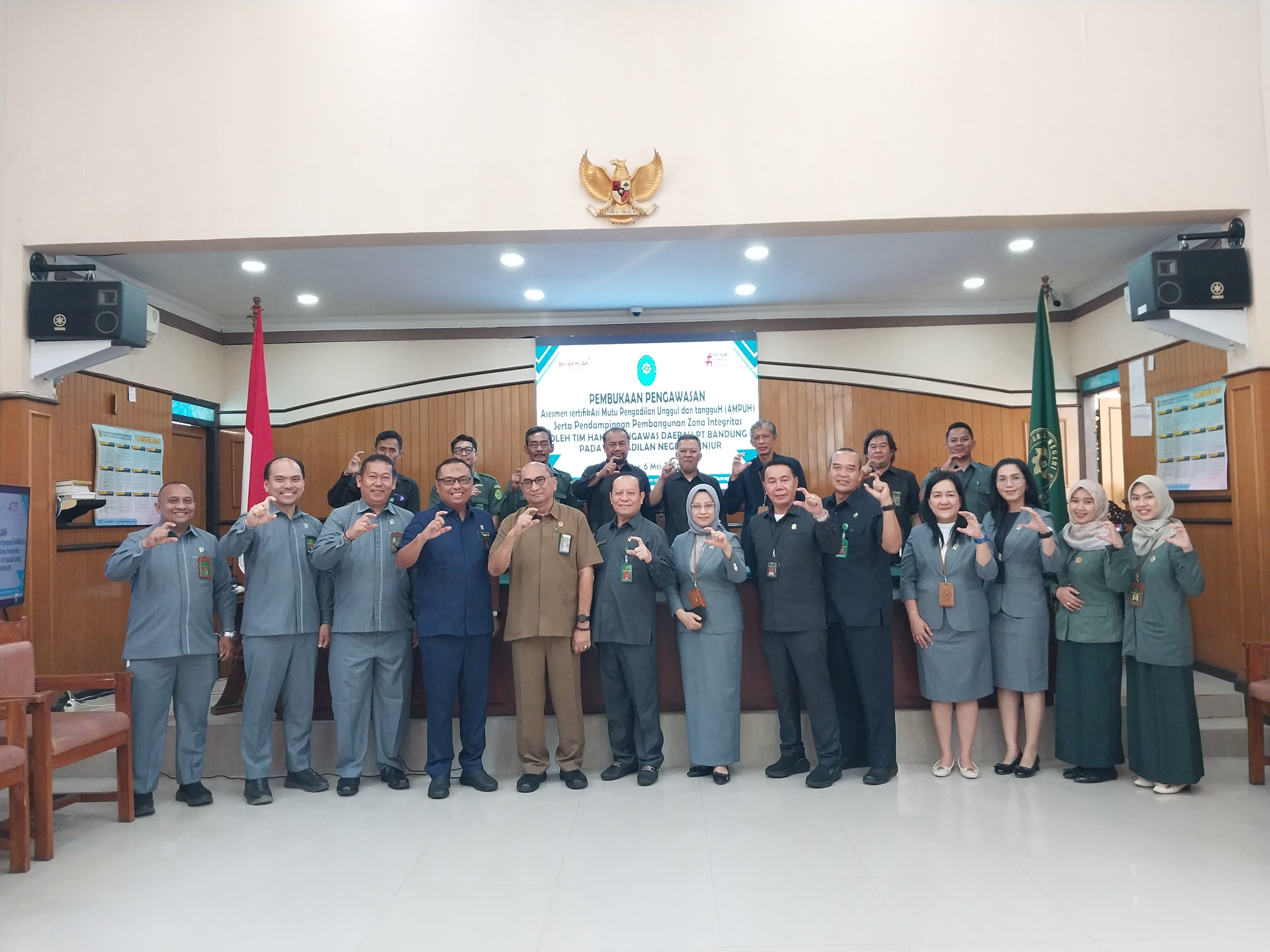 Pembinaan PT Bandung di PN Cianjur, Dorong Profesionalisme dan Integritas