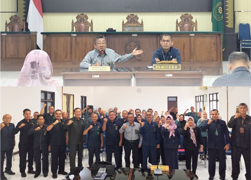 Pembinaan WKPT Palembang: Integritas, Rasa Syukur, Sabar, dan Ikhlas