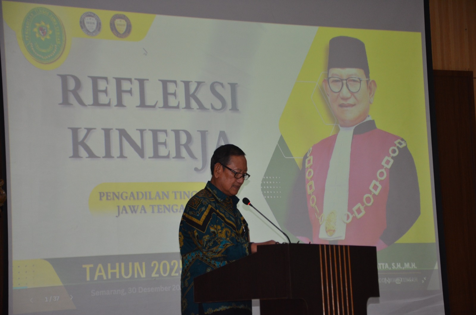 Pengadilan Tinggi Jawa Tengah Gelar Refleksi Kinerja Tahun 2025