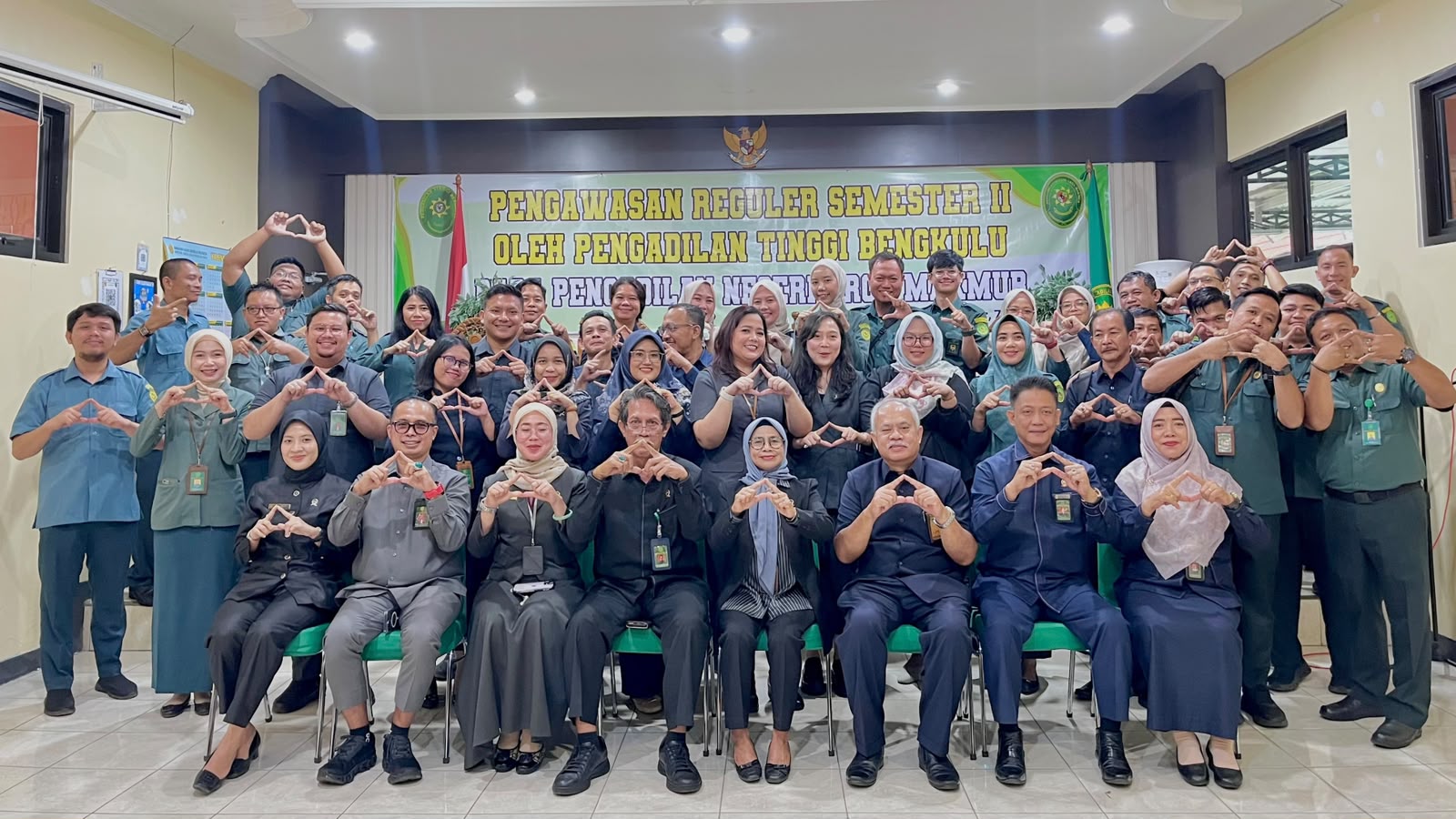 Pengawasan Tak Berhenti di Ruang Sidang, PT Bengkulu Bedah Layanan PN Arga Makmur