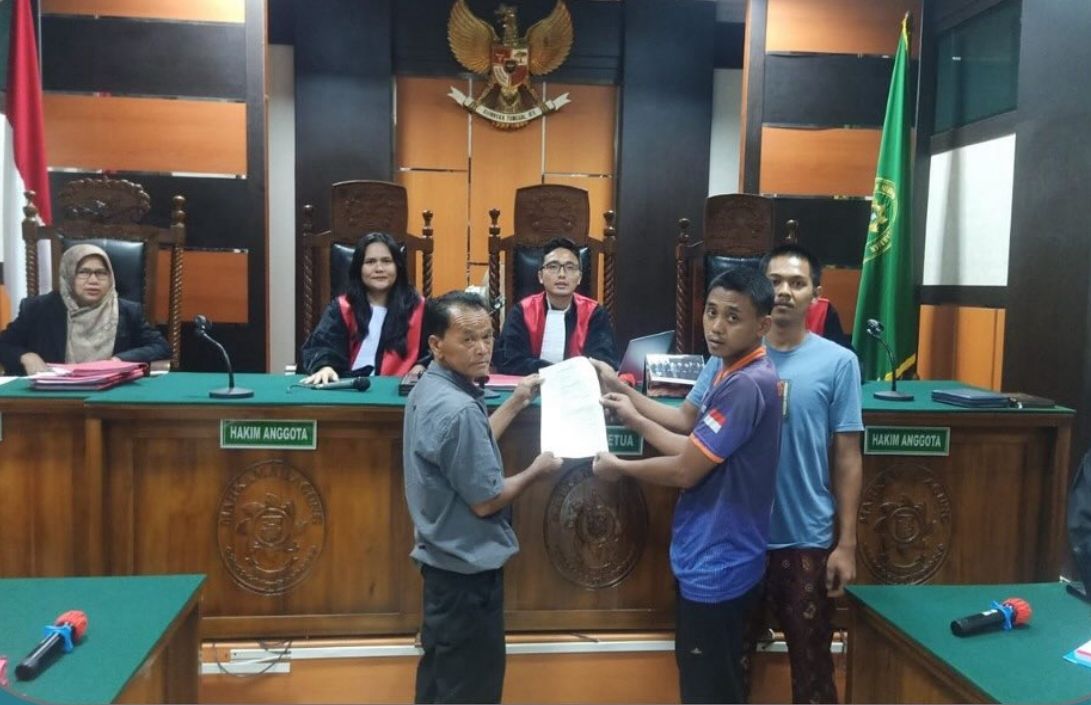 Pengukuran Tanah Berakhir Pengeroyokan, 2 Pelaku Dihukum Pidana Percobaan