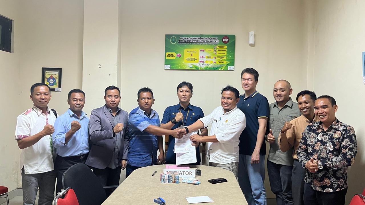 Perdamaian di PN Jember! Pembayaran Uang dikonversi menjadi Penyerahan Pohon