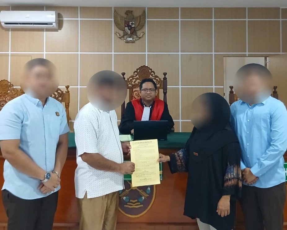 Perdamaian di PN Tobelo! Tergugat Sepakat Cicil Tunggakan ke PDAM Halmahera Utara